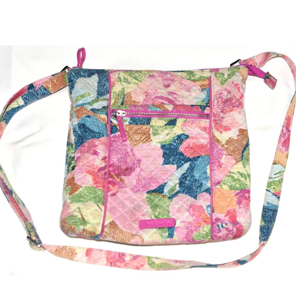Vera Bradley Retired Hope Garden Crossbody/Shoulder  Hipster Y2k Mod Bag Purse